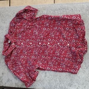 Short sleeve button up